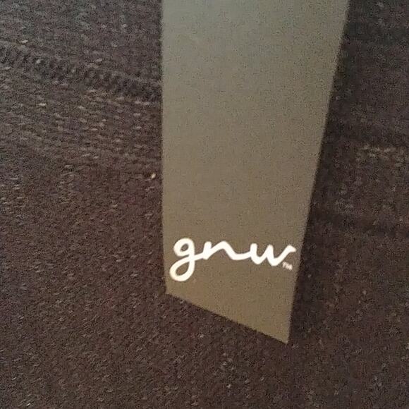 gnw Sweater Lurex Fringe Pullover Silver Threading Medium NWT - Picture 5 of 8